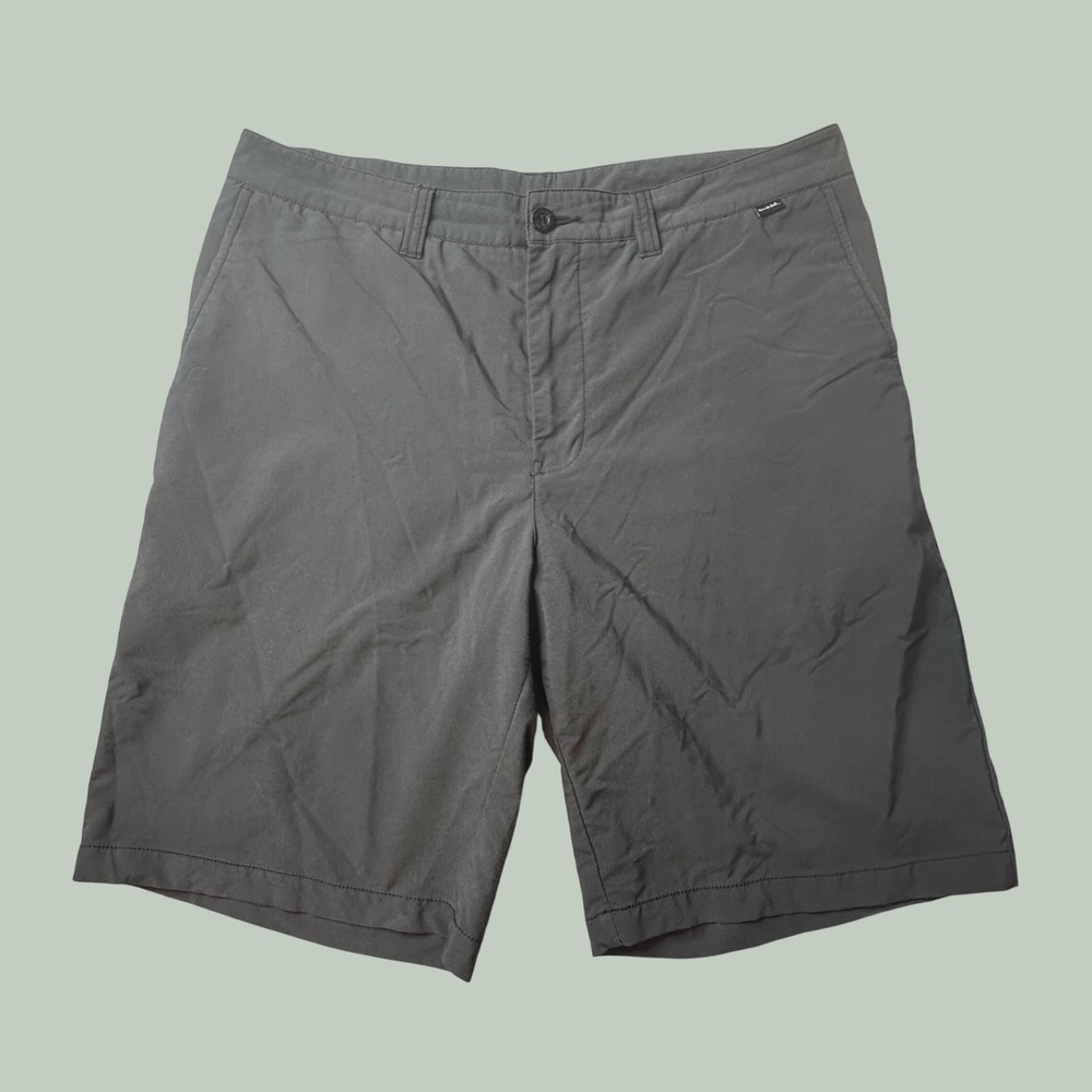 TravisMathew Shorts Mens 36 Hybrid Charcoal Grey Stretch Golf Casual EXCELLENT